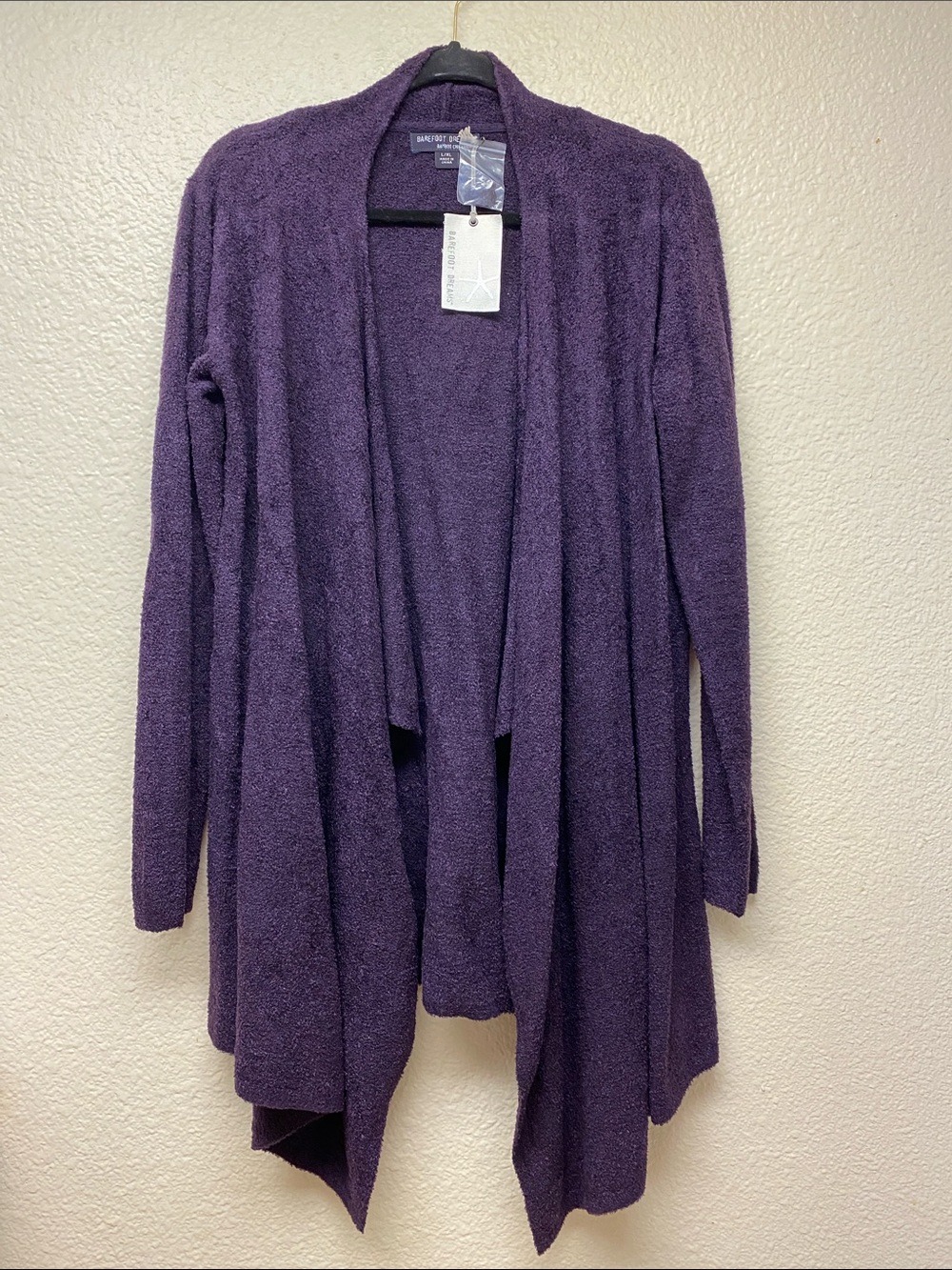Barefoot Dreams Calypso Wrap Amethyst Open Cardigan